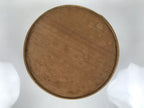 Japanese Wooden Wastewater Bowl Kensui Vtg Round Container Tea Ceremony L618-KT - Bowl-chidorivintage.com