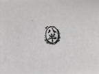Japanese Rubber Stamp Vtg Eight Half Accounting Showa Office Stationary HS354-OT - Hanko-chidorivintage.com
