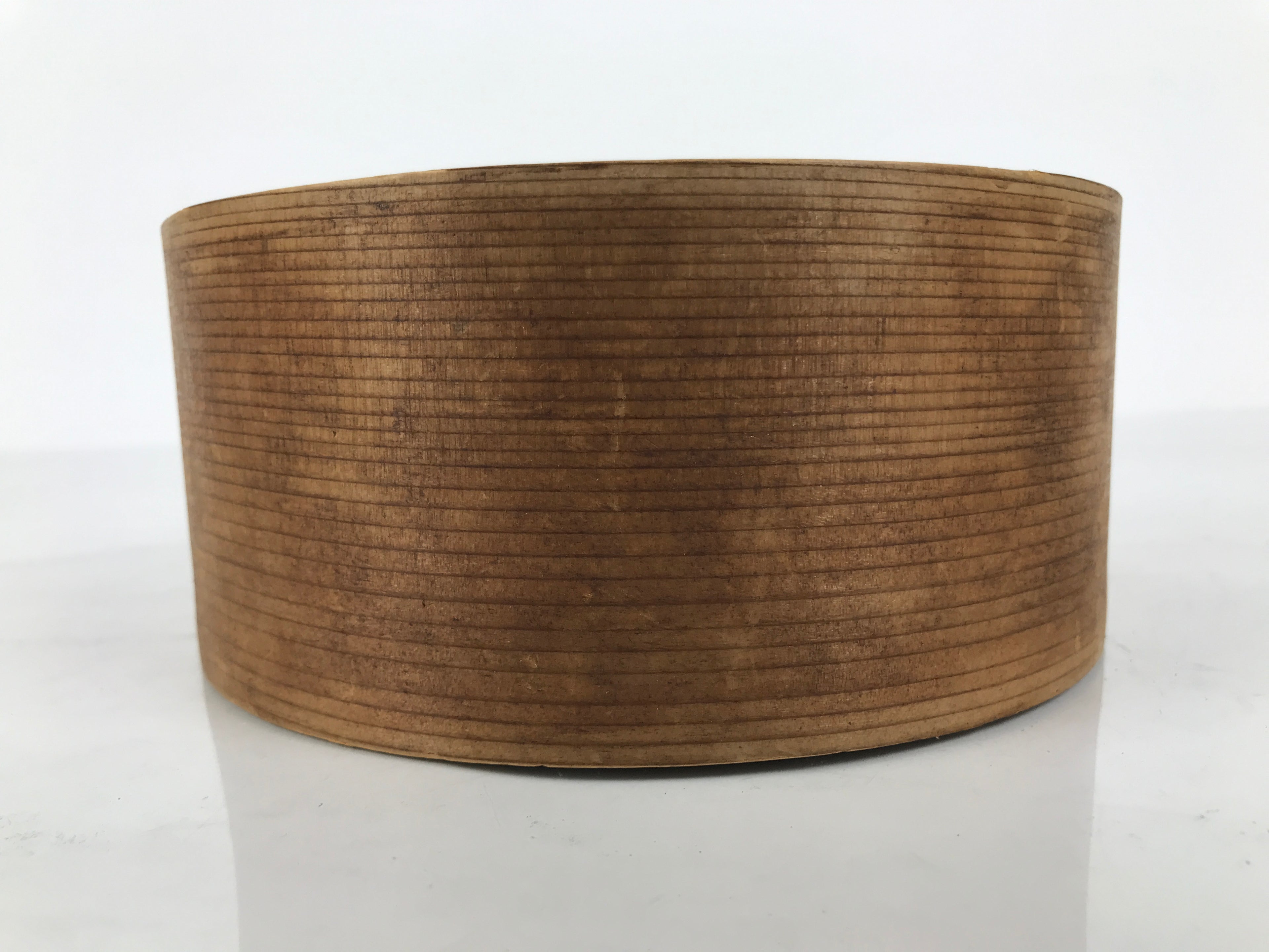 Japanese Wooden Wastewater Bowl Kensui Vtg Round Container Tea Ceremony L618-KT - Bowl-chidorivintage.com