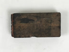 Japanese Wood Rubber Stamp Vtg 37 Sens Price Showa Office Stationary HS356-OT - Hanko-chidorivintage.com