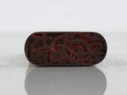 Japanese Hand-Carved Wood Stamp Vtg Company Hanko Showa Office Stationary HS358-OT - Hanko-chidorivintage.com
