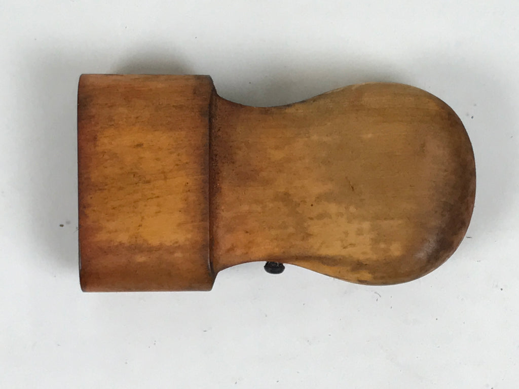 Japanese Hand-Carved Wood Stamp Vtg Company Hanko Showa Office Stationary HS358-OT - Hanko-chidorivintage.com