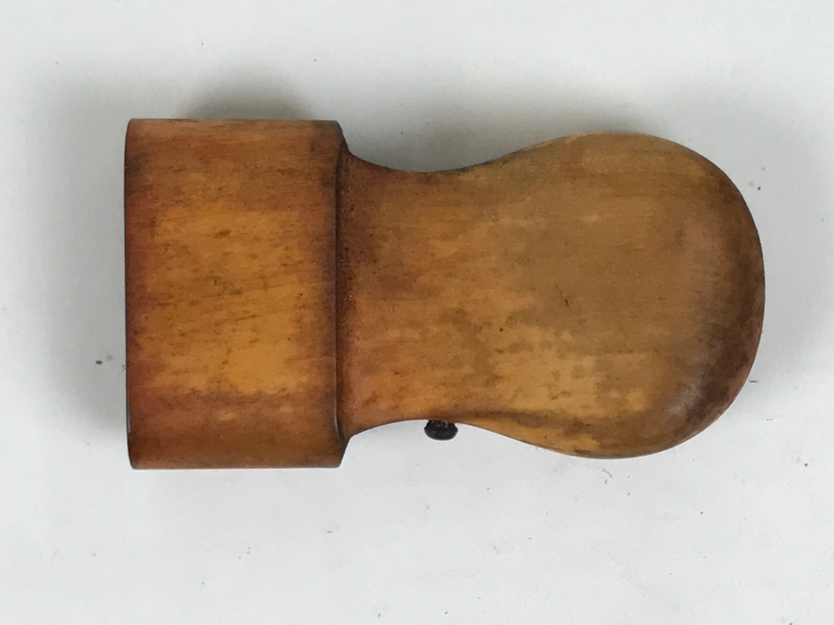 Japanese Hand-Carved Wood Stamp Vtg Company Hanko Showa Office Stationary HS358-OT - Hanko-chidorivintage.com