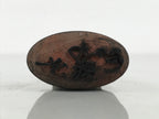 Japanese Hand-Carved Wood Stamp Vtg Hanko Name Showa Office Stationary HS362-OT - Hanko-chidorivintage.com