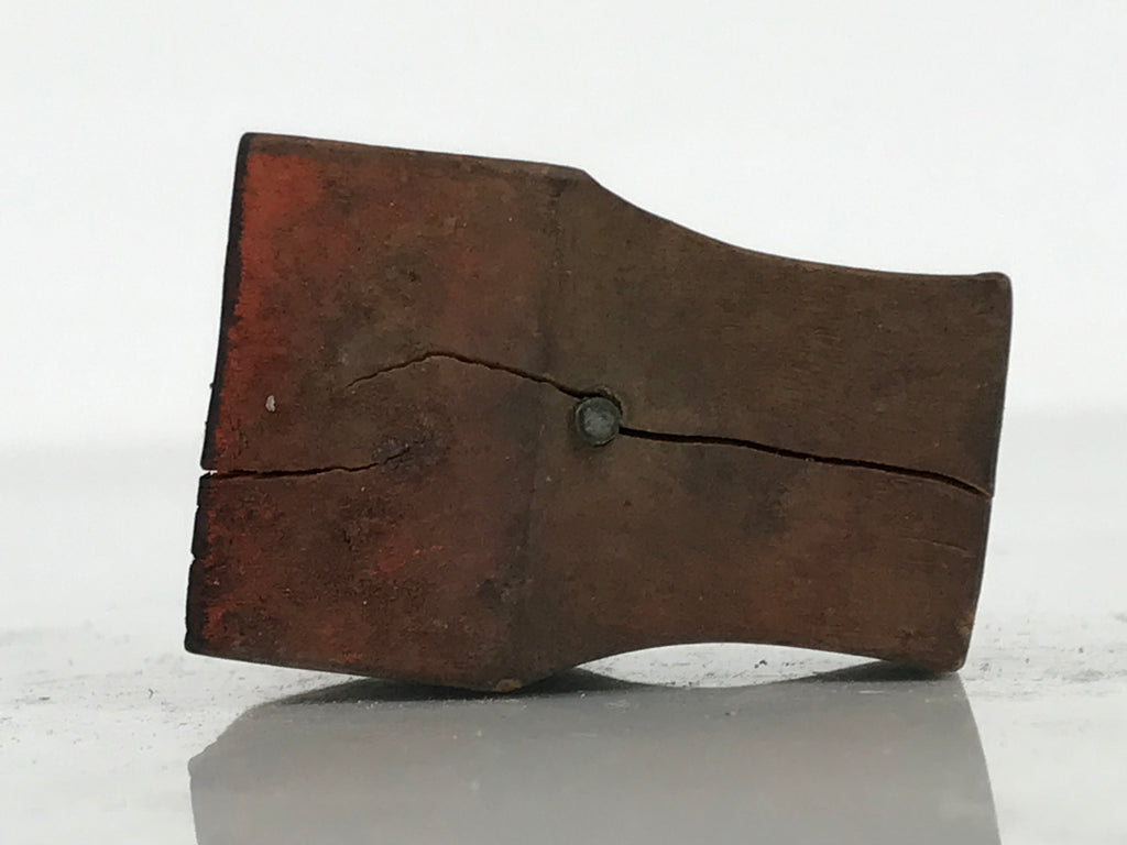 Japanese Hand-Carved Wood Stamp Vtg Mount Yoro Gifu Seal Office Stationary HS367-OT - Hanko-chidorivintage.com