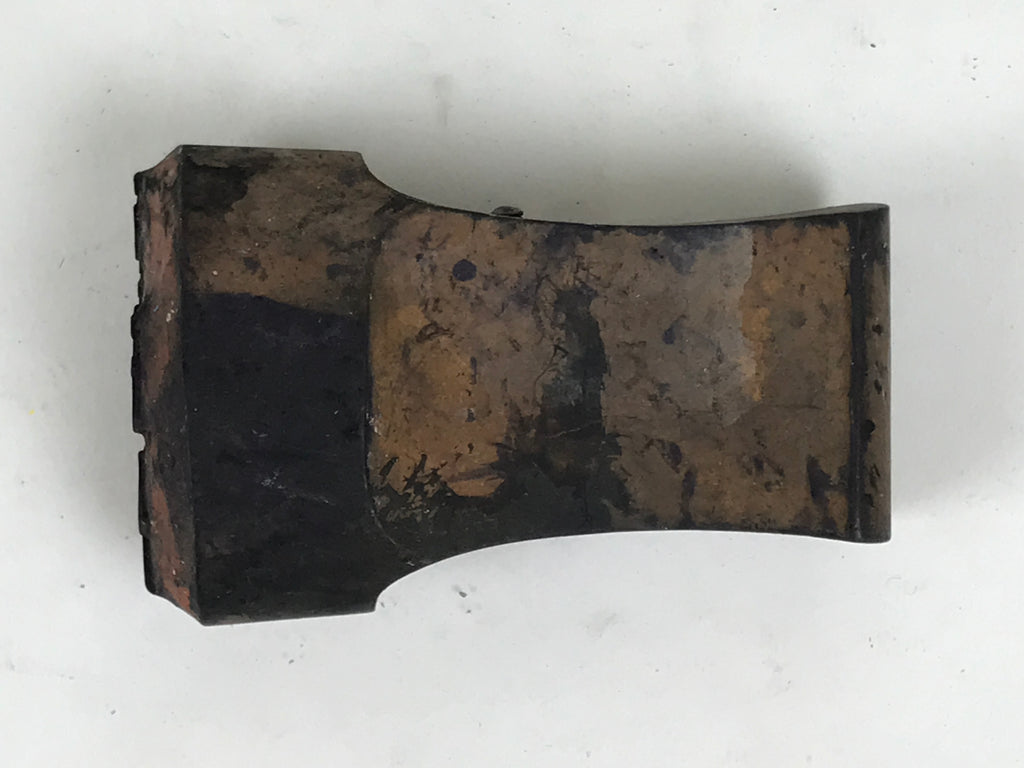 Japanese Hand-Carved Wooden Stamp Vtg Calligraphy Showa Office Stationary HS375-OT - Hanko-chidorivintage.com