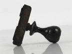 Japanese Rubber Stamp Vtg Shop Item Wood Handle Showa Office Stationary HS376-OT - Hanko-chidorivintage.com