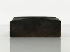 Japanese Metal Stamp Vtg Circle Thick Line Showa Office Stationary Wood HS378-OT - Hanko-chidorivintage.com