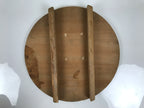 Japanese Large Handcrafted Lidded Wooden Oke Bucket Vtg Water Rice Storage BK64-OT - Wood-chidorivintage.com