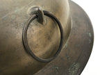 Japanese Metal Kettle Chagama Water Pot Vtg Tea Ceremony Wooden Lid C38-KT - Kettle-chidorivintage.com