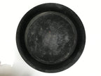 Japanese Metal Kettle Chagama Water Pot Vtg Tea Ceremony Wooden Lid C38-KT - Kettle-chidorivintage.com