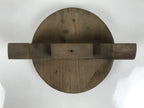 Japanese Metal Kettle Chagama Water Pot Vtg Tea Ceremony Wooden Lid C38-KT - Kettle-chidorivintage.com