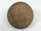 Japanese Metal Kettle Chagama Water Pot Vtg Tea Ceremony Wooden Lid C38-KT - Kettle-chidorivintage.com