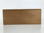 Japanese Wooden Hina Dolls Storage Box Vtg Inside 30.3x36.2x13.5cm Brown X240-FB - Wooden Box-chidorivintage.com