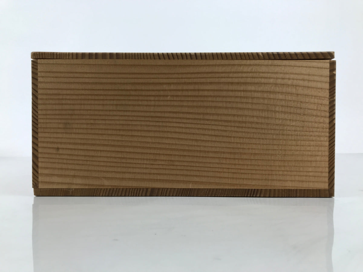 Japanese Wooden Hina Dolls Storage Box Vtg Inside 30.3x36.2x13.5cm Brown X240-FB - Wooden Box-chidorivintage.com