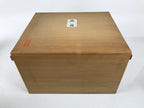 Japanese Wooden Hina Dolls Storage Box Vtg Inside 34.8x40.9x24.6cm Brown X241-FB - Wooden Box-chidorivintage.com
