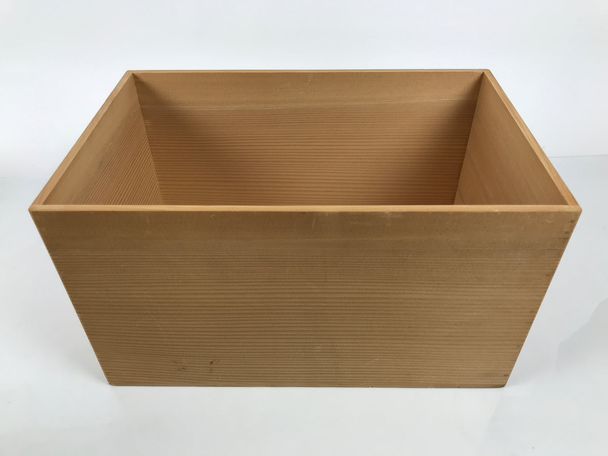Japanese Wooden Hina Dolls Storage Box Vtg Inside 24.9x40x23cm Brown X242-FB - Wooden Box-chidorivintage.com