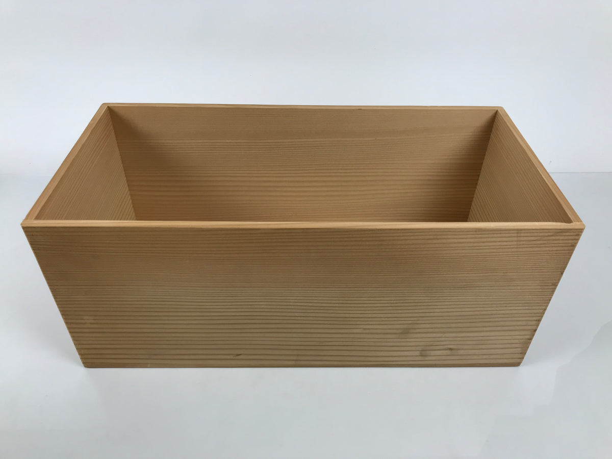 Japanese Wooden Hina Dolls Storage Box Vtg Inside 21.3x45.5x19cm Brown X243-FB - Wooden Box-chidorivintage.com
