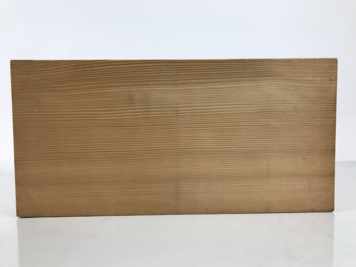 Japanese Wooden Hina Dolls Storage Box Vtg Inside 21.3x45.5x19cm Brown X243-FB - Wooden Box-chidorivintage.com