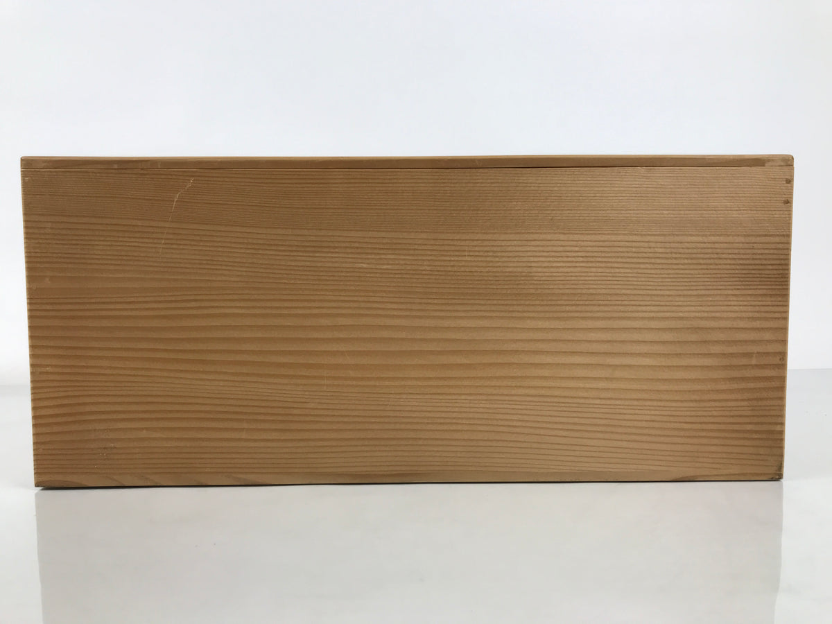 Japanese Wooden Hina Dolls Storage Box Vtg Inside 21.3x45.5x19cm Brown X243-FB - Wooden Box-chidorivintage.com
