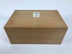 Japanese Wooden Hina Dolls Storage Box Vtg Inside 23.4x37x15.3cm Brown X244-FB - Wooden Box-chidorivintage.com