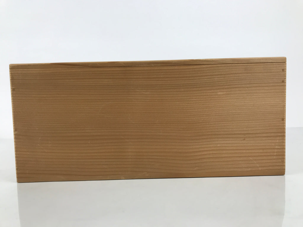 Japanese Wooden Hina Dolls Storage Box Vtg Inside 23.4x37x15.3cm Brown X244-FB - Wooden Box-chidorivintage.com