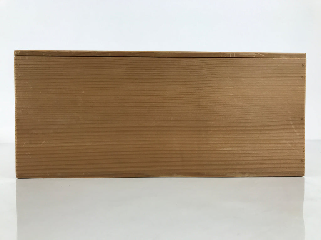 Japanese Wooden Hina Dolls Storage Box Vtg Inside 23.4x37x15.3cm Brown X244-FB - Wooden Box-chidorivintage.com