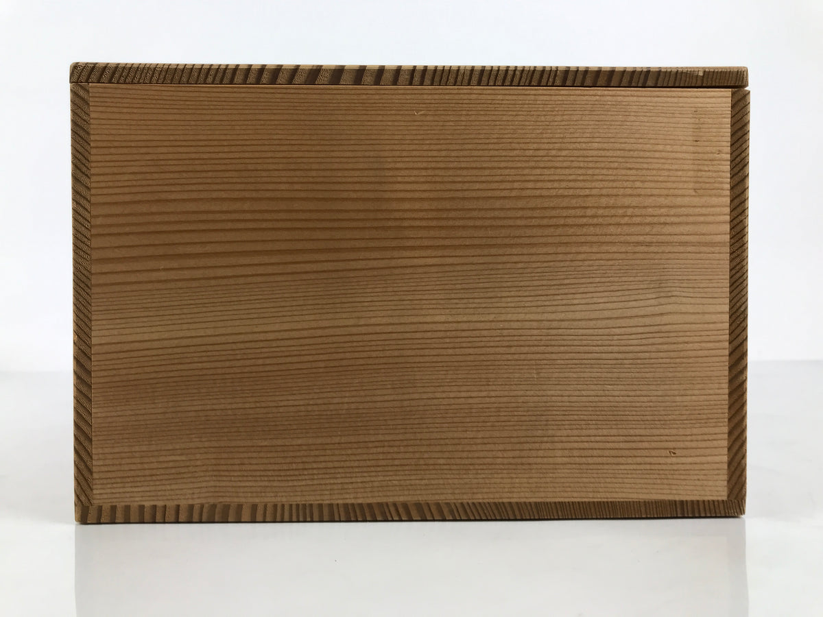 Japanese Wooden Hina Dolls Storage Box Vtg Inside 23.4x37x15.3cm Brown X244-FB - Wooden Box-chidorivintage.com