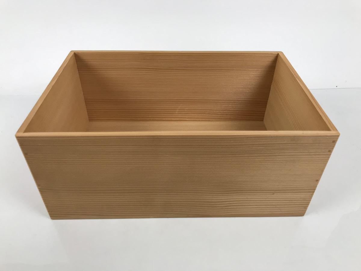 Japanese Wooden Hina Dolls Storage Box Vtg Inside 23.4x37x15.3cm Brown X244-FB - Wooden Box-chidorivintage.com