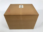 Japanese Wooden Hina Dolls Storage Box Vtg Inside 22.8x27.9x21.3cm Brown X245-FB - Wooden Box-chidorivintage.com