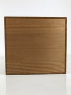 Japanese Wooden Hina Dolls Storage Box Vtg Inside 22.8x27.9x21.3cm Brown X245-FB - Wooden Box-chidorivintage.com