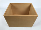 Japanese Wooden Hina Dolls Storage Box Vtg Inside 22.8x27.9x21.3cm Brown X245-FB - Wooden Box-chidorivintage.com