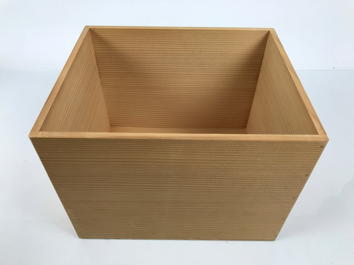 Japanese Wooden Hina Dolls Storage Box Vtg Inside 22.8x27.9x21.3cm Brown X245-FB - Wooden Box-chidorivintage.com