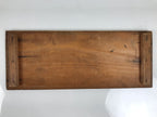 Antique Japanese Wooden Pottery Storage Box Inside 28.3x10.3x15cm Brown X238-FB - Wooden Box-chidorivintage.com