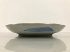 Japanese Porcelain Plate Kozara Blue White Sometsuke Mountain Village Scene Y599-KT - Plate-chidorivintage.com