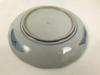Japanese Porcelain Plate Kozara Blue White Sometsuke Mountain Village Scene Y599-KT - Plate-chidorivintage.com