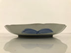 Japanese Porcelain Plate Kozara Blue White Sometsuke Mountain Village Scene Y600-KT - Plate-chidorivintage.com