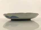 Japanese Porcelain Plate Kozara Blue White Sometsuke Mountain Village Scene Y600-KT - Plate-chidorivintage.com