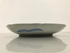 Japanese Porcelain Plate Kozara Blue White Sometsuke Mountain Village Scene Y603-KT - Plate-chidorivintage.com
