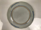 Japanese Porcelain Plate Kozara Blue White Sometsuke Mountain Village Scene Y603-KT - Plate-chidorivintage.com