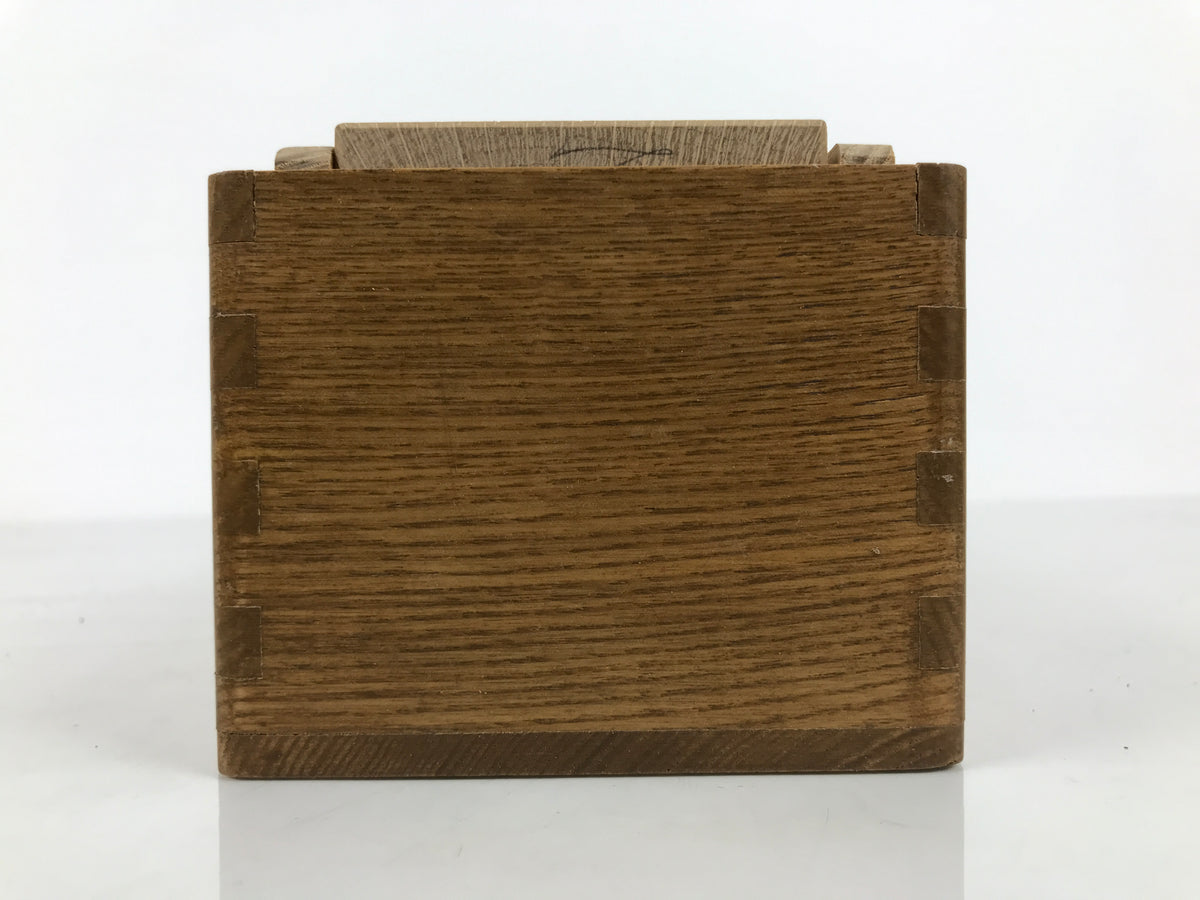 Japanese Katsuobushi Shaving Tool Vtg Kezuriki Plane Kanna Wood Box Drawer JK955-OT - Misc-chidorivintage.com