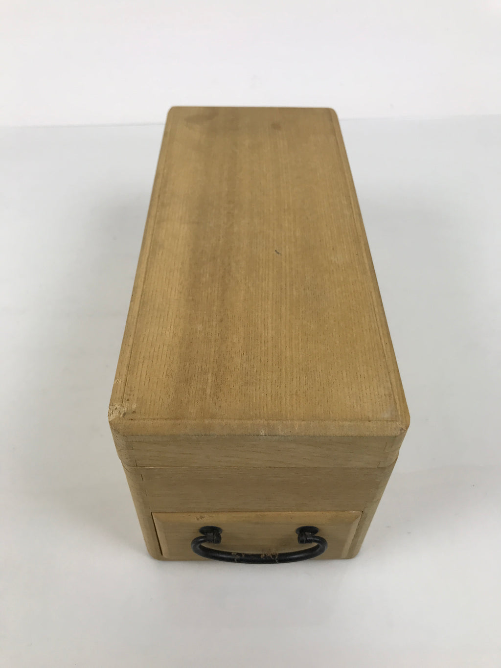 Japanese Katsuobushi Shaving Tool Vtg Kezuriki Plane Kanna Wood Box Drawer JK956-OT - Misc-chidorivintage.com