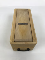 Japanese Katsuobushi Shaving Tool Vtg Kezuriki Plane Kanna Wood Box Drawer JK956-OT - Misc-chidorivintage.com
