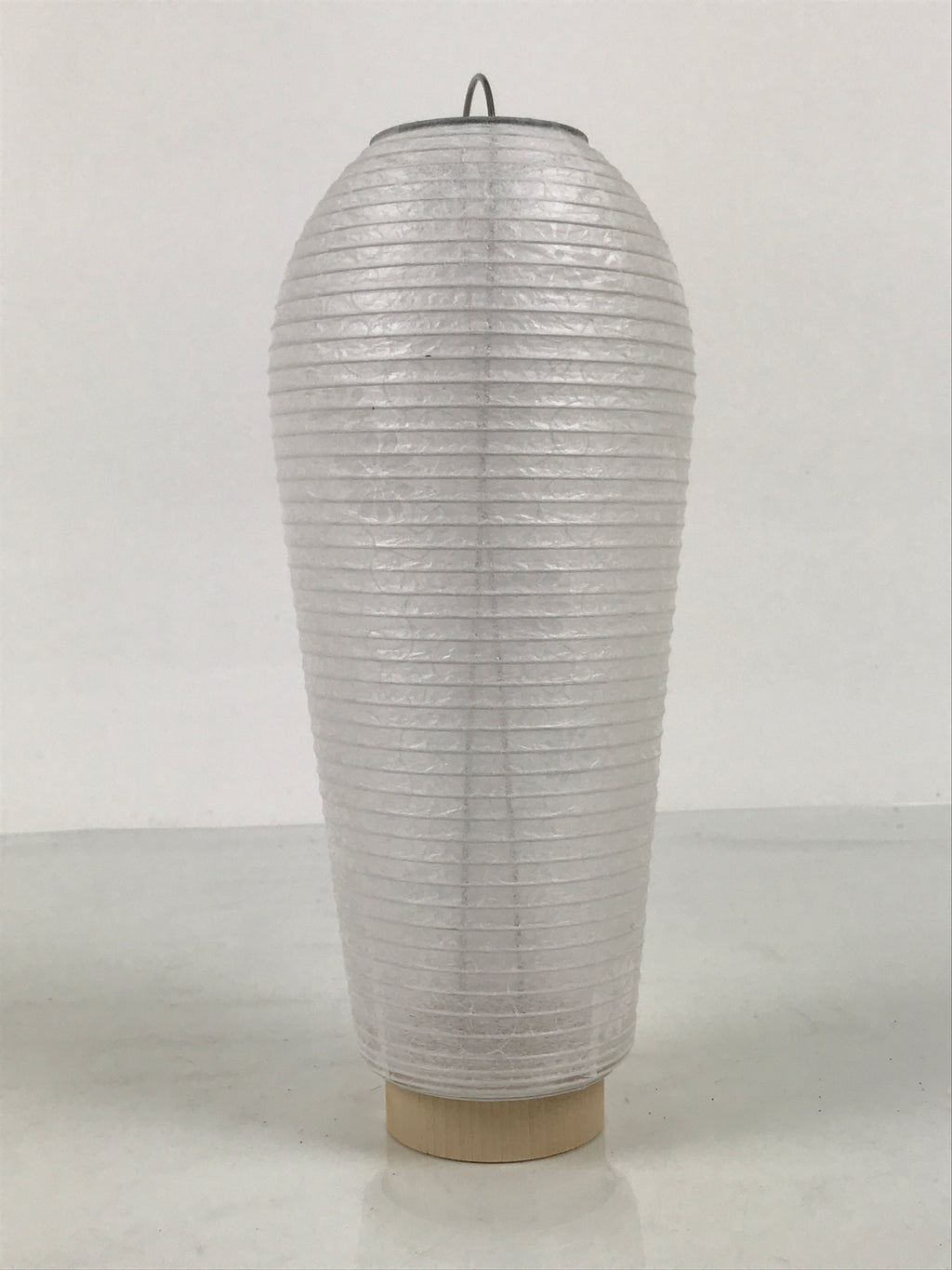 Japanese Miniature Standing Lantern Vtg Chochin Decor White Chrysanthemum LT114-FB - Lantern-chidorivintage.com