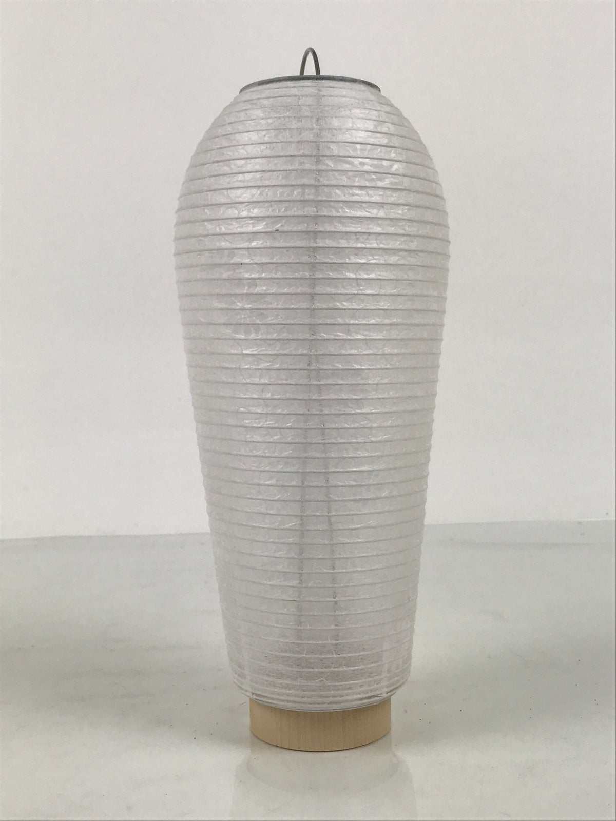 Japanese Miniature Standing Lantern Vtg Chochin Decor White Chrysanthemum LT114-FB - Lantern-chidorivintage.com