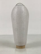 Japanese Miniature Standing Lantern Vtg Chochin Decor White Chrysanthemum LT114-FB - Lantern-chidorivintage.com