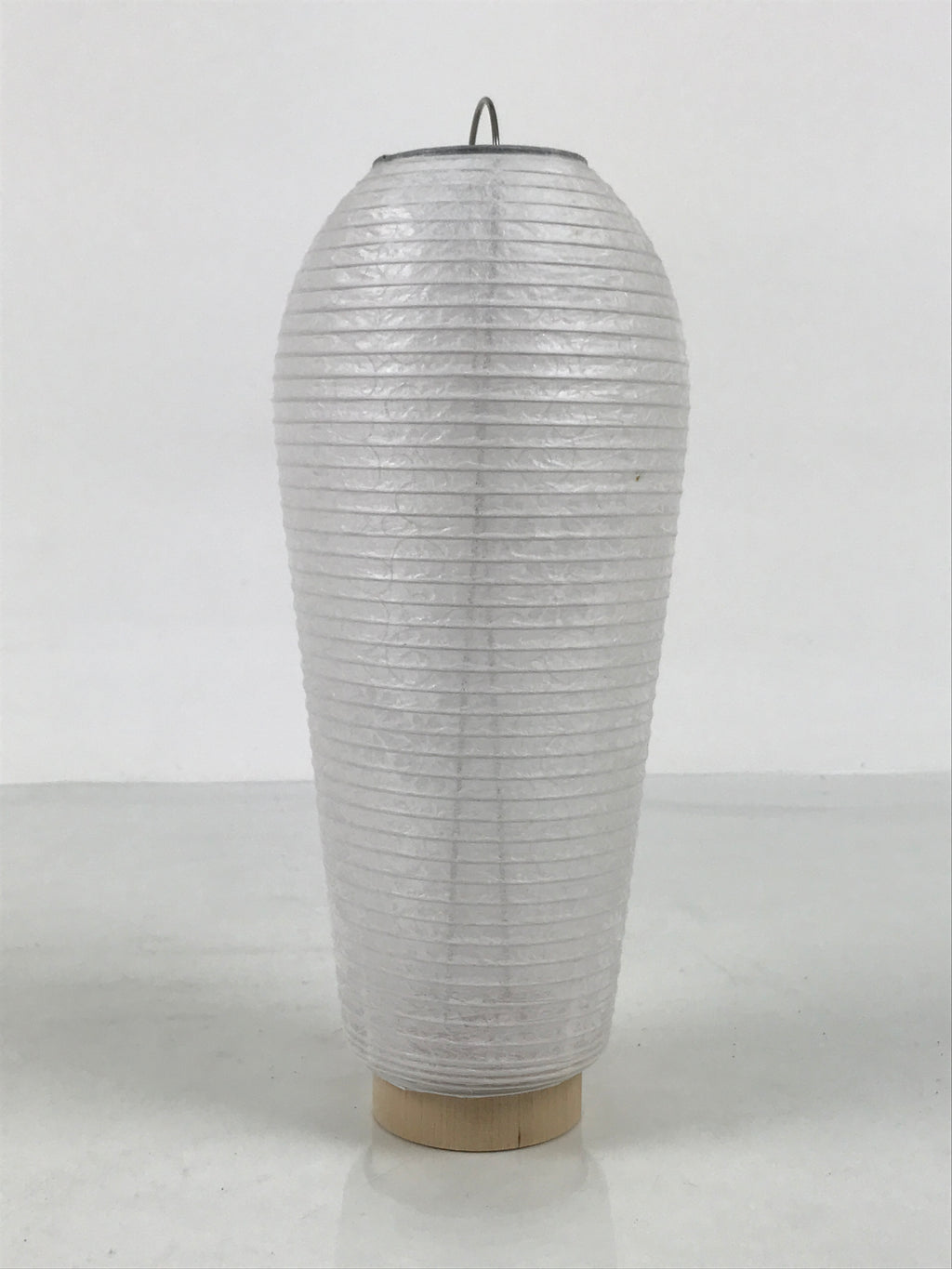 Japanese Miniature Standing Lantern Vtg Chochin Decor White Chrysanthemum LT114-FB - Lantern-chidorivintage.com
