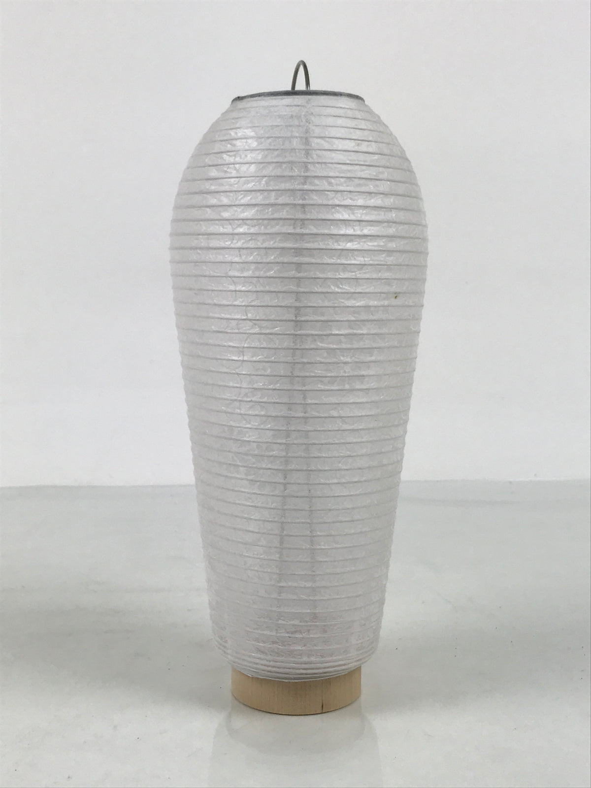 Japanese Miniature Standing Lantern Vtg Chochin Decor White Chrysanthemum LT114-FB - Lantern-chidorivintage.com