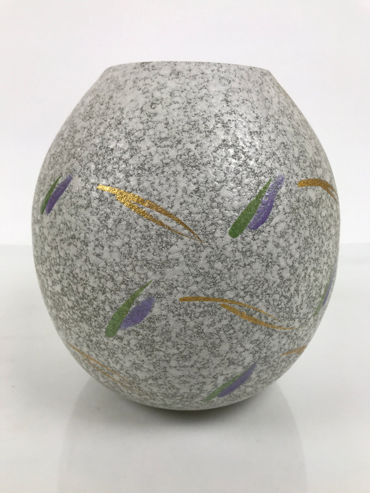 Japanese Shigaraki Ware Ceramic Flower Vase Vtg Kabin Pottery Gray Box PX821-KT - Vase-chidorivintage.com
