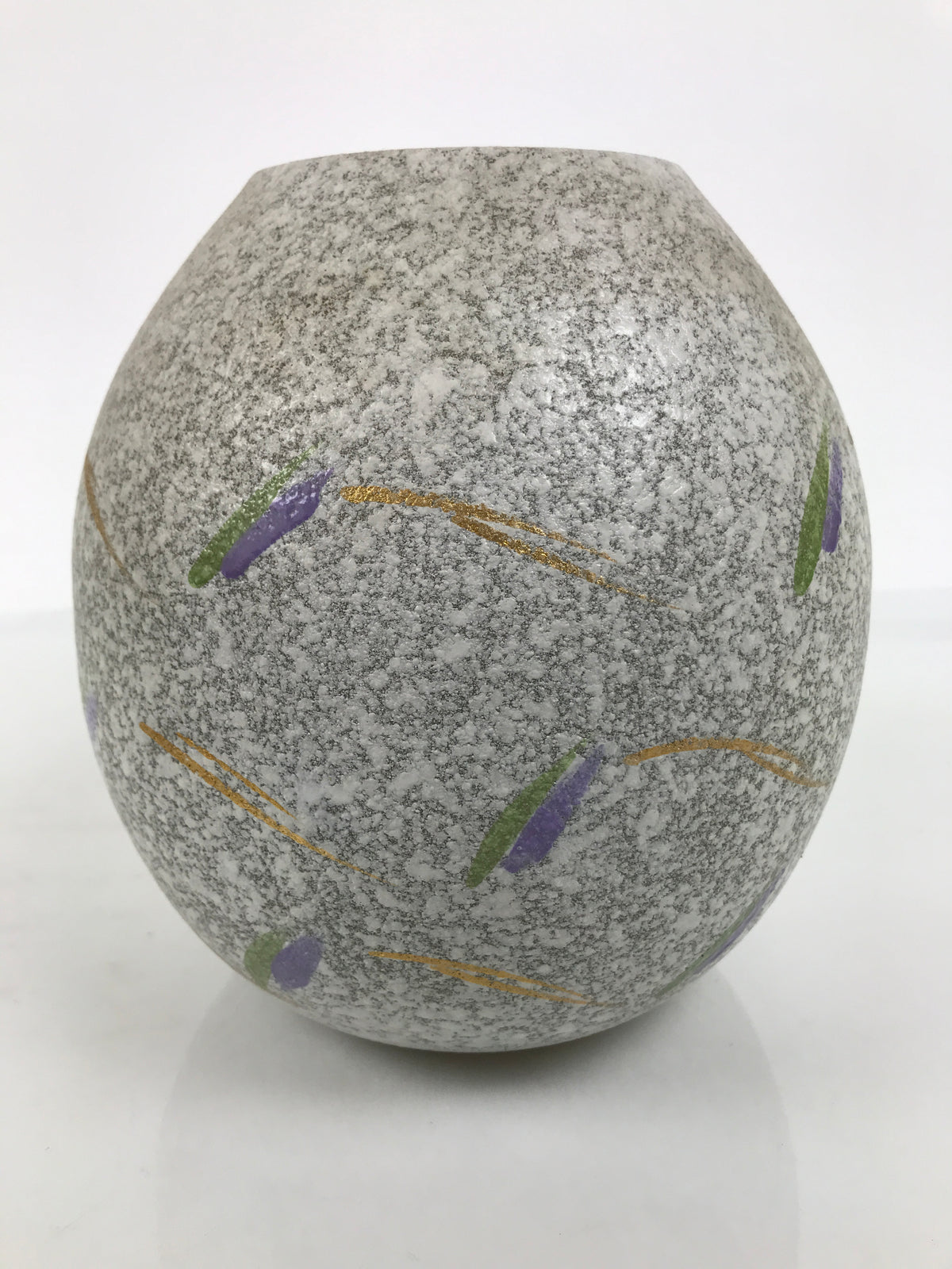 Japanese Shigaraki Ware Ceramic Flower Vase Vtg Kabin Pottery Gray Box PX821-KT - Vase-chidorivintage.com